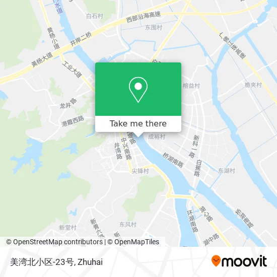 美湾北小区-23号 map