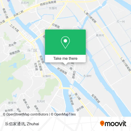 乐佰家通讯 map
