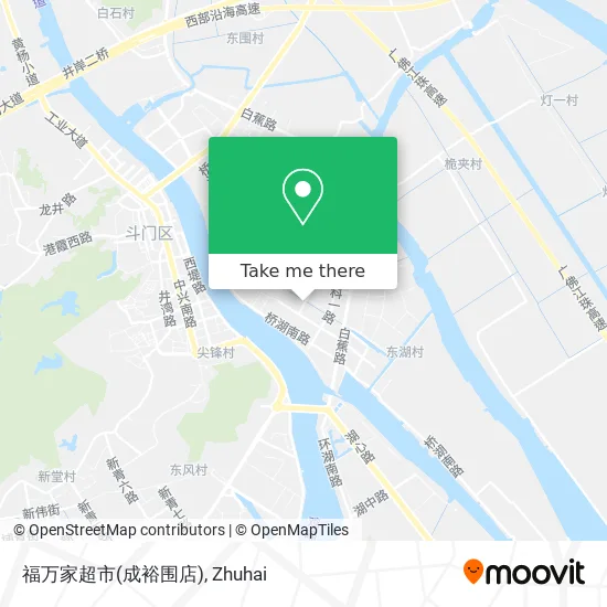 福万家超市(成裕围店) map