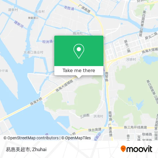 易惠美超市 map