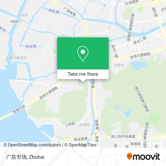 广昌市场 map