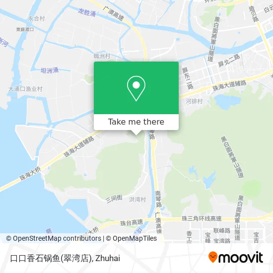 口口香石锅鱼(翠湾店) map