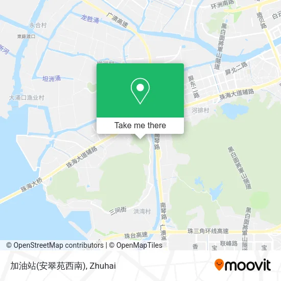 加油站(安翠苑西南) map