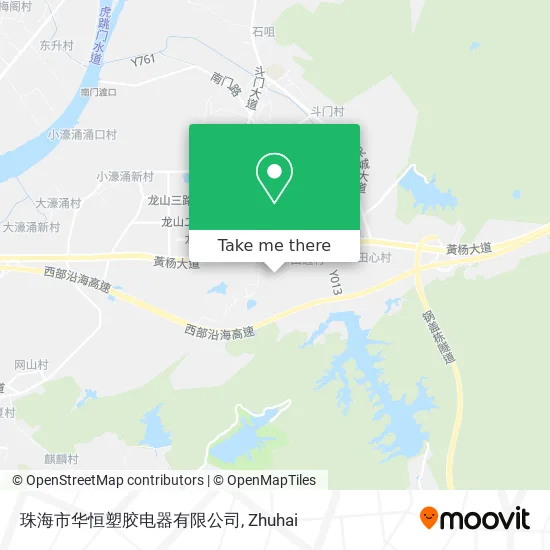 珠海市华恒塑胶电器有限公司 map
