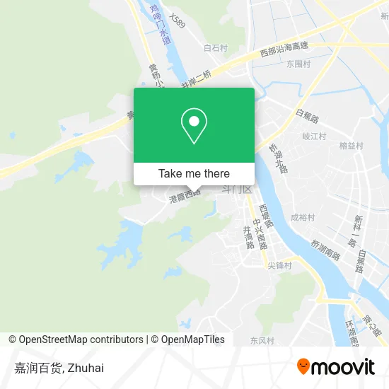 嘉润百货 map