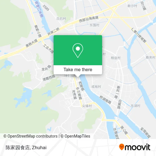 陈家园食店 map