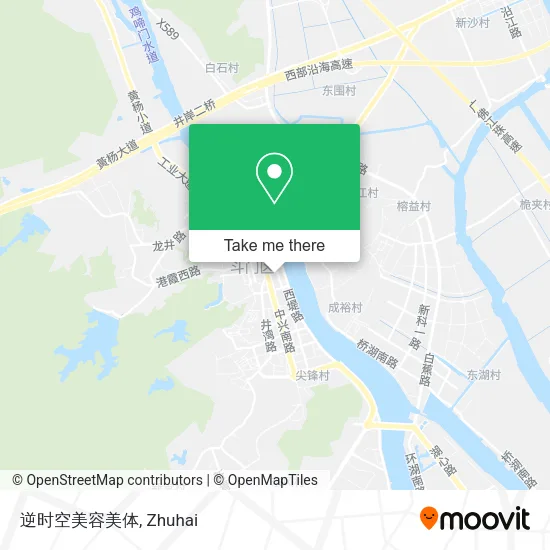 逆时空美容美体 map