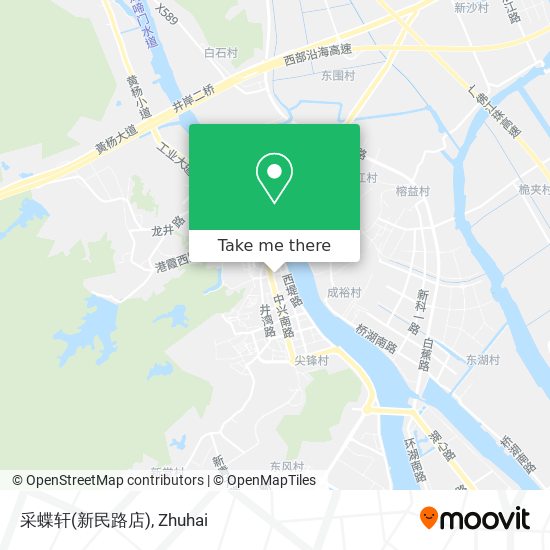 采蝶轩(新民路店) map