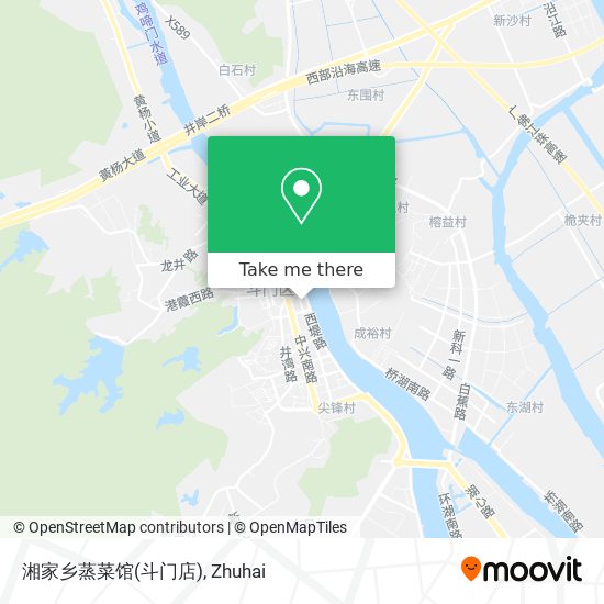 湘家乡蒸菜馆(斗门店) map