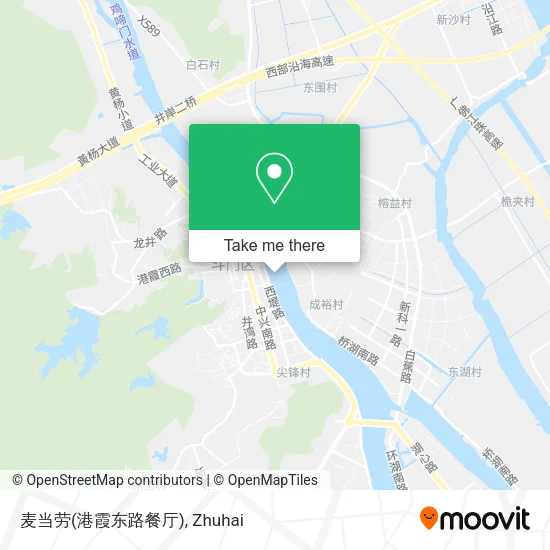 麦当劳(港霞东路餐厅) map