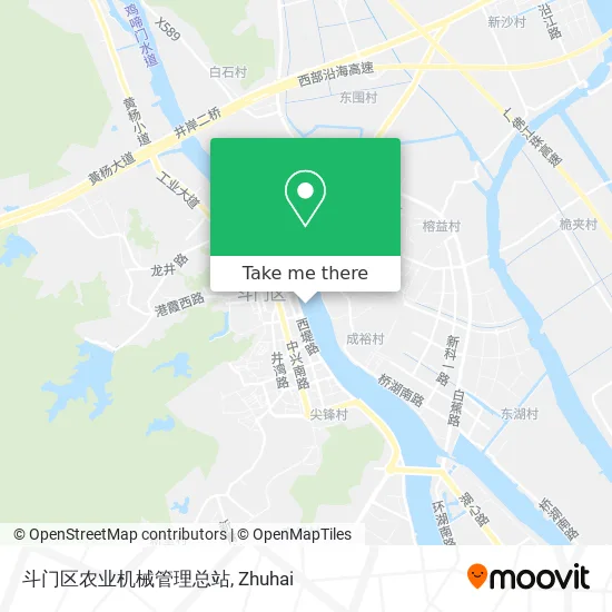 斗门区农业机械管理总站 map