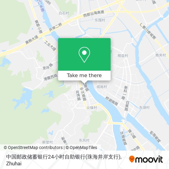 中国邮政储蓄银行24小时自助银行(珠海井岸支行) map