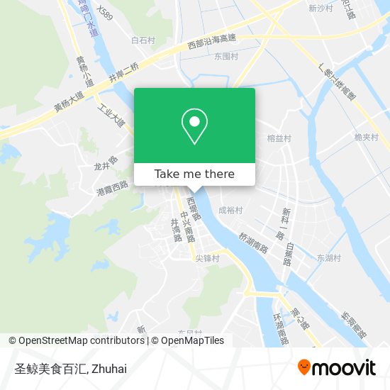圣鲸美食百汇 map
