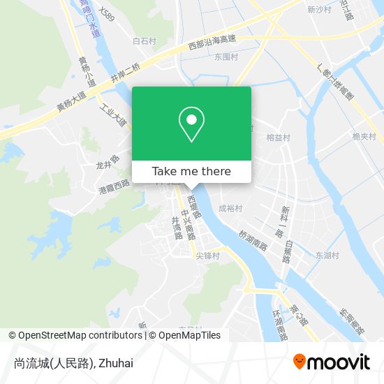 尚流城(人民路) map