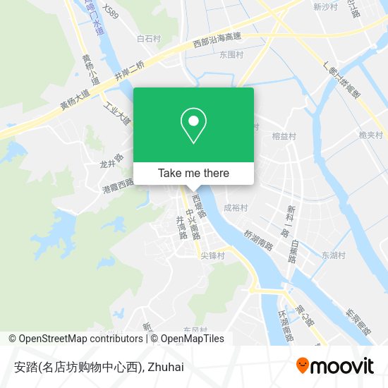安踏(名店坊购物中心西) map