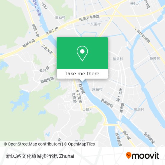 新民路文化旅游步行街 map