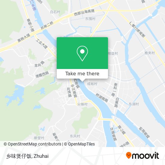 乡味煲仔饭 map