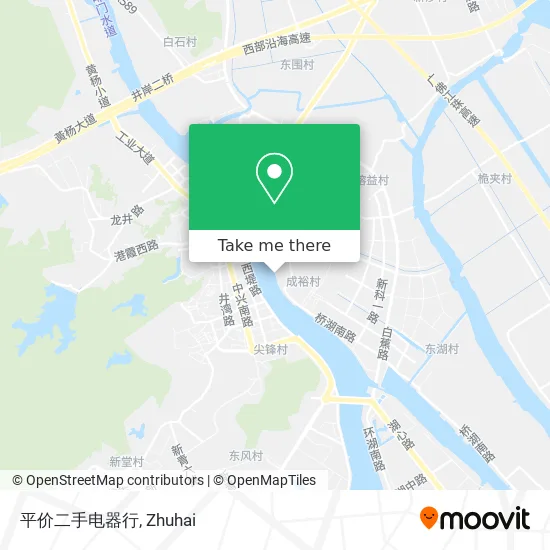 平价二手电器行 map