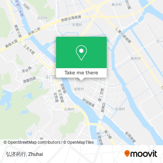 弘济药行 map