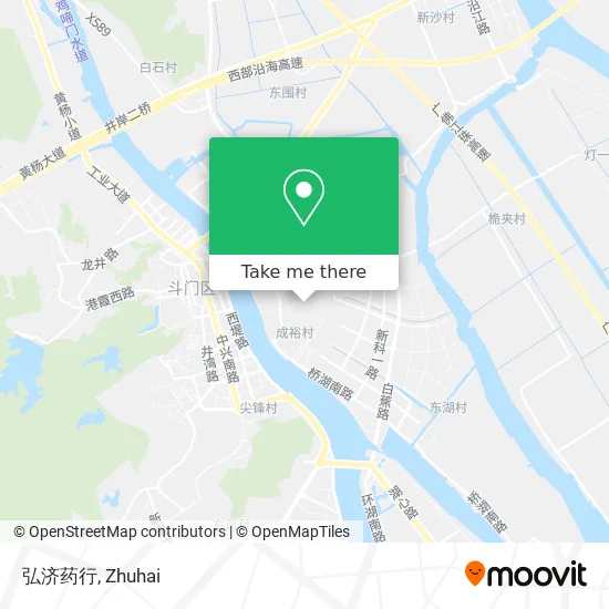弘济药行 map