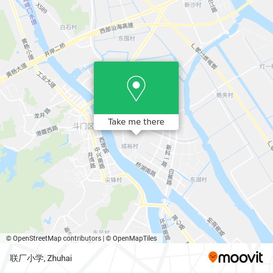 联厂小学 map