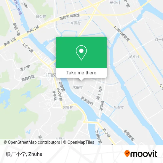 联厂小学 map