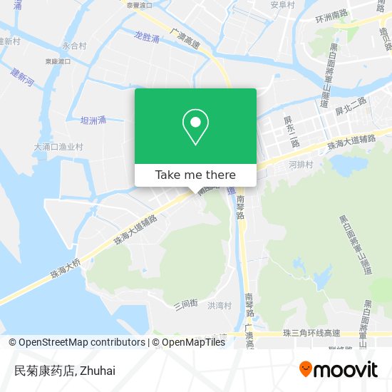民菊康药店 map