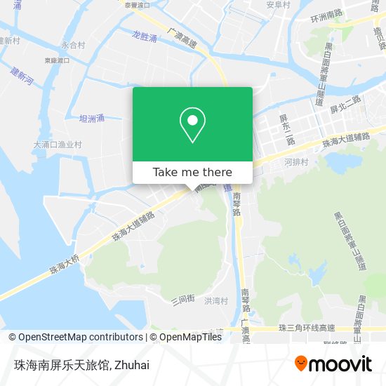 珠海南屏乐天旅馆 map