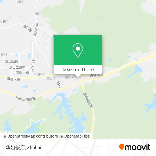 华姐饭店 map