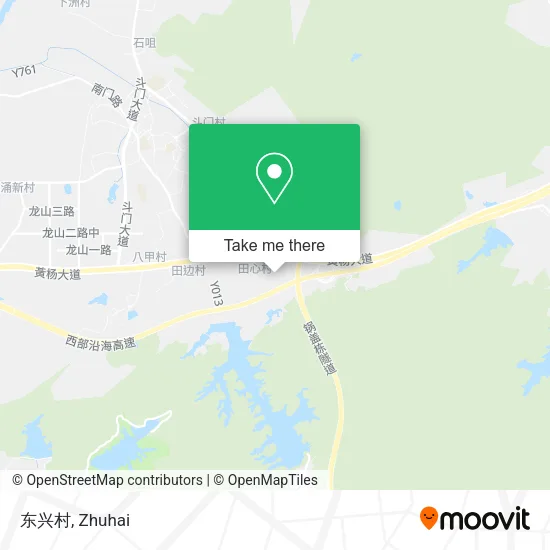 东兴村 map