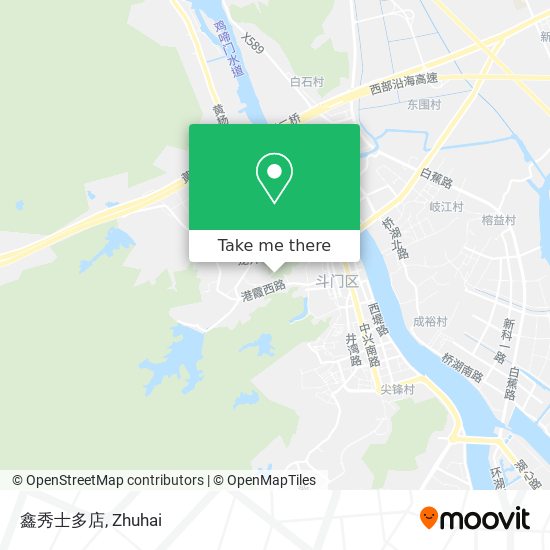 鑫秀士多店 map