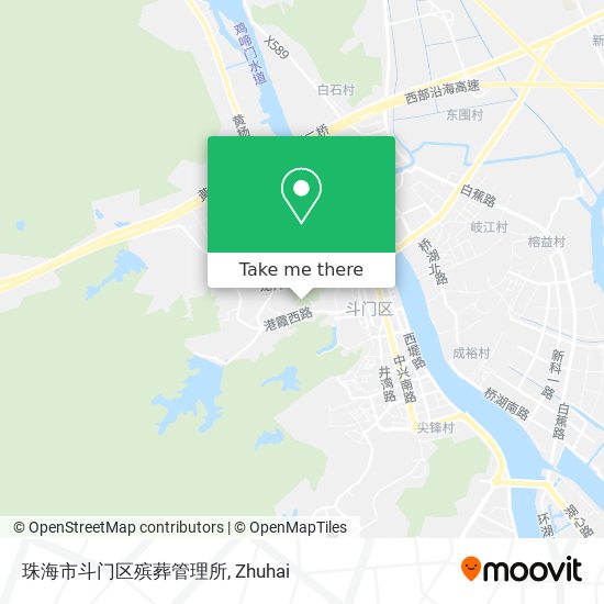 珠海市斗门区殡葬管理所 map