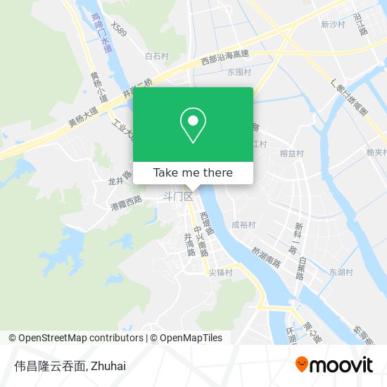 伟昌隆云吞面 map