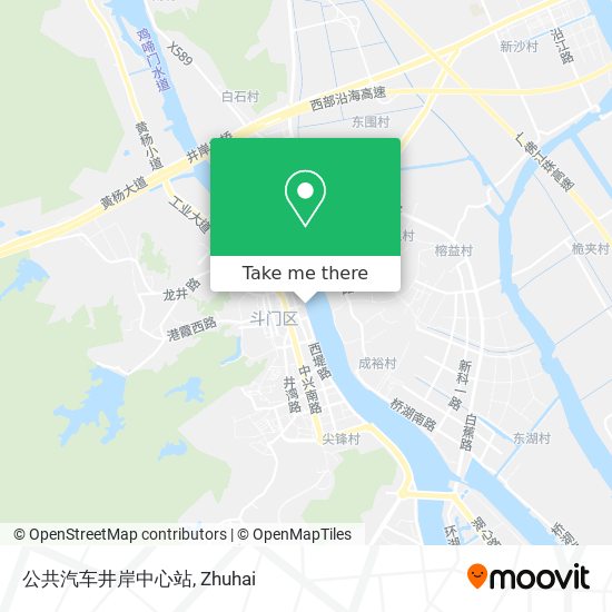 公共汽车井岸中心站 map