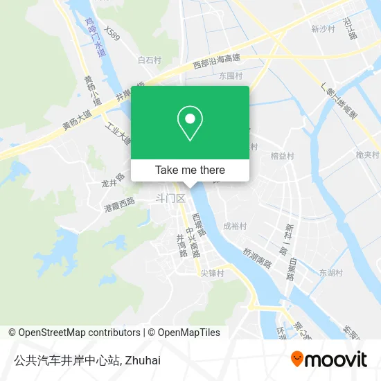 公共汽车井岸中心站 map