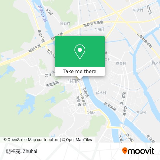 朝福苑 map