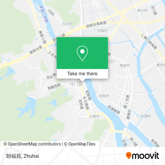 朝福苑 map