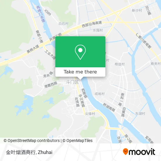 金叶烟酒商行 map