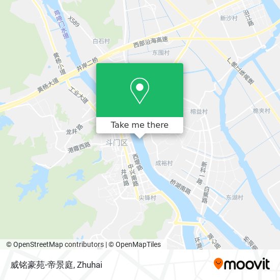 威铭豪苑-帝景庭 map