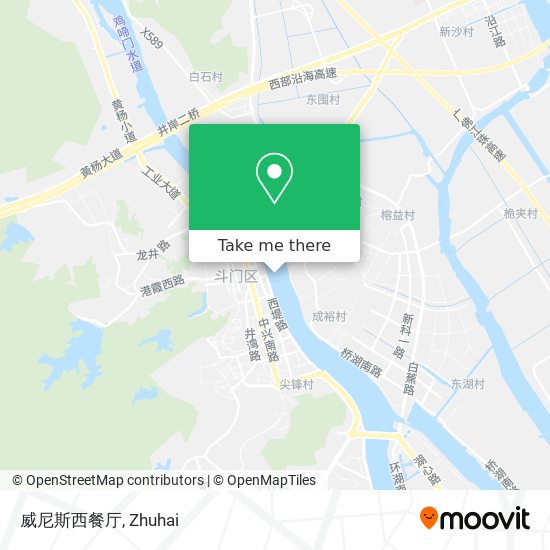 威尼斯西餐厅 map