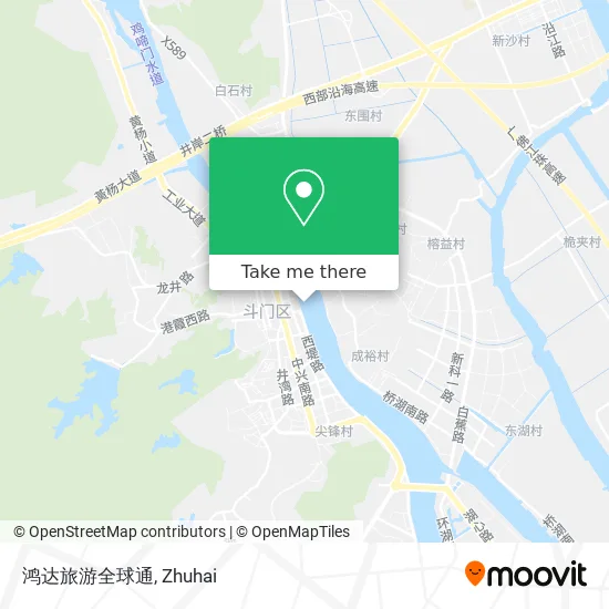 鸿达旅游全球通 map