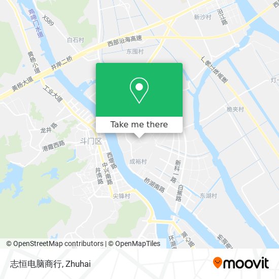 志恒电脑商行 map