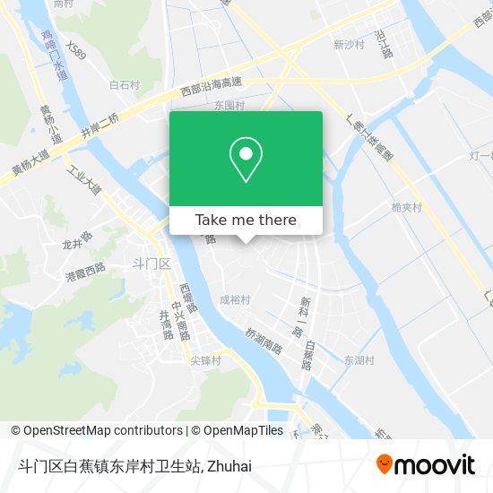 斗门区白蕉镇东岸村卫生站 map