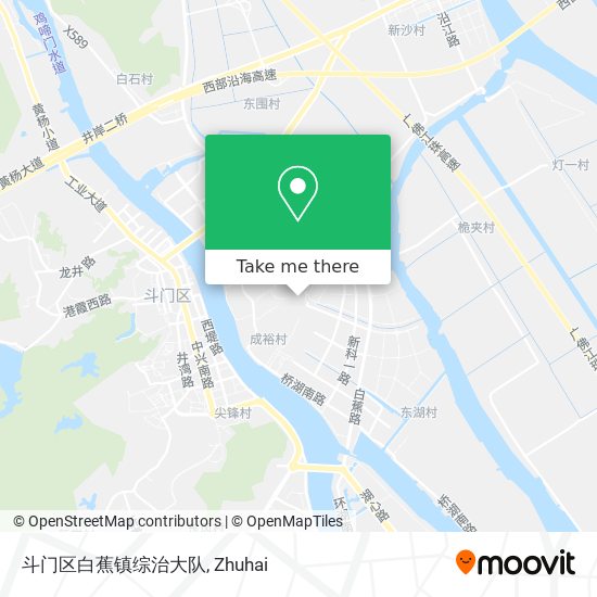 斗门区白蕉镇综治大队 map