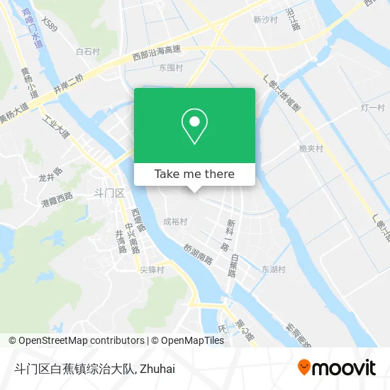 斗门区白蕉镇综治大队 map