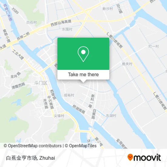白蕉金亨市场 map