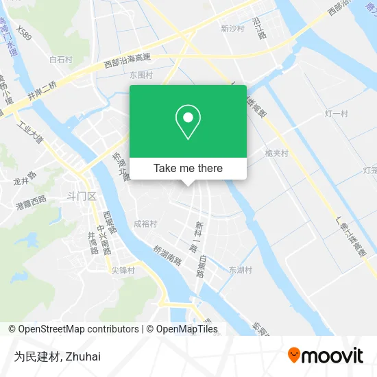 为民建材 map