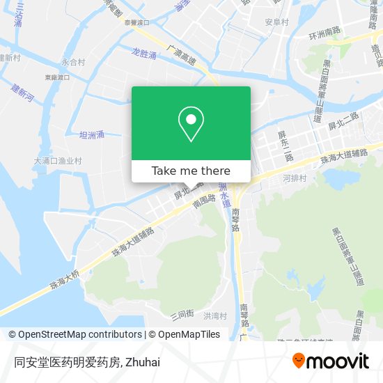 同安堂医药明爱药房 map