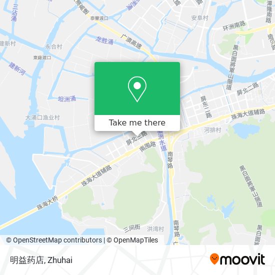 明益药店 map