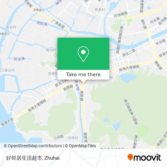 好邻居生活超市 map